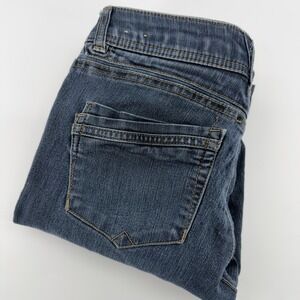 Democracy "Ab" Technology Women Size 4 Blue Wash‎ Skinny Jeans